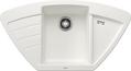 BLANCO ZIA 9 E, SILGRANIT, white, w/o drain remote control, Bowl centred, 900 mm min. cabinet size