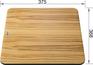 Esche-Compound-Schneidbrett ZENAR 45 S 375 x 368 mm, Esche-Compound
