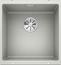 BLANCO SUBLINE 400-U, SILGRANIT, pearl grey, w/o drain remote control, w/o bowl layout, 500 mm min. cabinet size