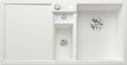 BLANCO COLLECTIS 6 S, SILGRANIT, blanc, vidage automatique, avec acc., Cuve principale à droite, 600 mm Taille sous meuble min.