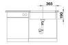 BLANCO ROTAN 700-U, SILGRANIT, alu metallic, w/o drain remote control, w/o bowl layout, 800 mm min. cabinet size