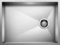 BLANCO QUATRUS 550-U, Stainless steel brushed finish, w/o bowl layout, 600 mm min. cabinet size