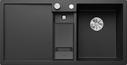 BLANCO COLLECTIS 6 S, SILGRANIT, anthrazit, mit Ablauffernbedienung, mit Zubehör, Becken rechts, 600 mm Untermaß
