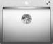 BLANCO CLARON 550-IF/A, Edelstahl Seidenglanz, mit Ablauffernbedienung, keine Beckenlage, 600 mm Untermaß