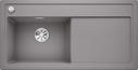 BLANCO ZENAR XL 6 S, SILGRANIT, alu metallic, incl. cutting board glass, Bowl left, 600 mm min. cabinet size
