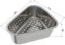 Colander DELTA PuraPlus stainless steel (replaced by 207360), Stainless steel