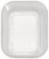 Colander CRON 6 S plastic white translucent, plastic, translucent white