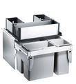 BLANCO SELECT LUXON 60/4 with BLANCO SYSTEMA storage shelf until April 2009, plastic, stainless steel, 600 mm min. cabinet size