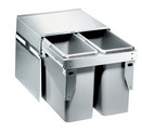 BLANCO SELECT 45/2 TOPMAT, plastic, stainless steel, 450 mm min. cabinet size
