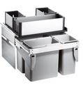 BLANCO SELECT 60/4 TOPMAT avec Organisationsschublade, Couvercle Inox, 600 mm Taille sous meuble min.