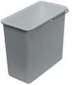 Garbage bin 18.5 liters grey GU, plastic, grey