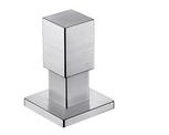 Pull pop-up control QUADRIS stainless steel brushed finish