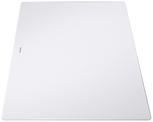 Glass chopping board white AXIA III 510x340, safety glass