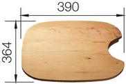 Planche à découper évier 37 x 34, FLEX + TOP en bois, bois de hêtre
