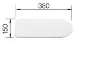 Chopping board white, high quality plastic CLASSIC 6 S SILACRONSILGRANIT, plastic