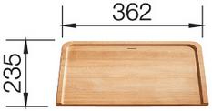 Chopping board massive beech wood small for Underline, beech wood