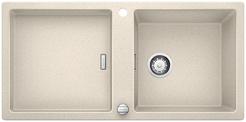 BLANCO ADON XL 6 S, SILGRANIT, sand, with drain remote control, with accessories, reversible, 600 mm min. cabinet size