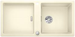 BLANCO ADON XL 6 S, SILGRANIT, jasmine, with drain remote control, w/o accessories, reversible, 600 mm min. cabinet size
