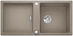 BLANCO ADON XL 6 S, SILGRANIT, tartufo, with drain remote control, w/o accessories, reversible, 600 mm min. cabinet size