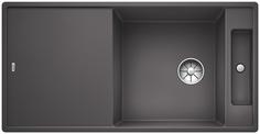 BLANCO AXIA III XL 6 S without pop-up waste, SILGRANIT, rock grey, incl. chopping board wood, reversible, 600 mm min. cabinet size