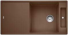 BLANCO AXIA III XL 6 S without pop-up waste, SILGRANIT, nutmeg, incl. chopping board wood, reversible, 600 mm min. cabinet size