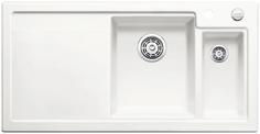 BLANCO AXON II 6 S, Ceramic PuraPlus, with drain remote control, with accessories, Bowl right, 600 mm min. cabinet size