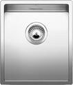 BLANCO CLARON 340-IF, Stainless steel satin polish, w/o drain remote control, w/o bowl layout, 400 mm min. cabinet size