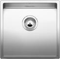BLANCO CLARON 400-IF, Stainless steel satin polish, w/o drain remote control, w/o bowl layout, 450 mm min. cabinet size