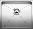 BLANCO CLAROX 450-FB, Stainless steel satin polish, w/o drain remote control, w/o bowl layout, 500 mm min. cabinet size