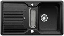 BLANCO CLASSIC 5 S, SILGRANIT, anthracite, with drain remote control, with accessories, reversible, 500 mm min. cabinet size