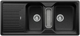 BLANCO CLASSIC 8 S, SILGRANIT, anthracite, incl. plastic colander, reversible, 800 mm min. cabinet size