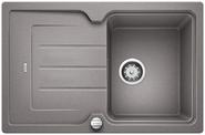 BLANCO CLASSIC NEO 45 S, SILGRANIT, alu metallic, with drain remote control, with accessories, reversible, 450 mm min. cabinet size