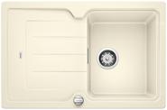BLANCO CLASSIC NEO 45 S, SILGRANIT, jasmine, with drain remote control, with accessories, reversible, 450 mm min. cabinet size