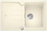 BLANCO CLASSIC NEO 45 S, SILGRANIT, jasmine, with drain remote control, with accessories, reversible, 450 mm min. cabinet size