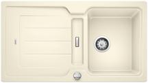 BLANCO CLASSIC NEO 5 S, SILGRANIT, jasmine, with drain remote control, with accessories, reversible, 500 mm min. cabinet size