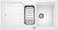 BLANCO CLASSIC NEO 6 S, SILGRANIT, white, with drain remote control, with accessories, reversible, 600 mm min. cabinet size