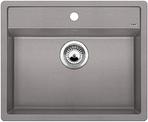 BLANCO DALAGO 6 F, SILGRANIT, alu metallic, w/o drain remote control, w/o bowl layout, 600 mm min. cabinet size