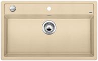 BLANCO DALAGO 8, SILGRANIT, champagne, with drain remote control, w/o bowl layout, 800 mm min. cabinet size