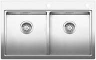BLANCO DIVON II 8-IF, Stainless steel satin polish, with drain remote control, w/o bowl layout, 800 mm min. cabinet size