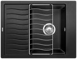 BLANCO ELON 45 S, SILGRANIT, anthracite, w/o drain remote control, reversible, 450 mm min. cabinet size