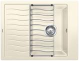 BLANCO ELON 45 S, SILGRANIT, jasmine, w/o drain remote control, reversible, 450 mm min. cabinet size