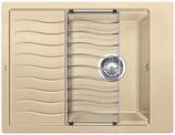 BLANCO ELON 45 S, SILGRANIT, champagne, w/o drain remote control, reversible, 450 mm min. cabinet size