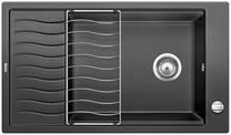 BLANCO ELON XL 8 S, SILGRANIT, anthracite, with drain remote control, with accessories, reversible, 800 mm min. cabinet size