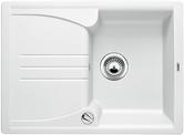 BLANCO ENOS 40 S, SILGRANIT, white, with drain remote control, reversible, 400 mm min. cabinet size