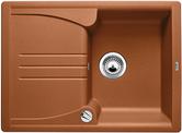 BLANCO ENOS 40 S, SILGRANIT, cognac, with drain remote control, reversible, 400 mm min. cabinet size