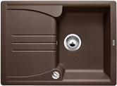 BLANCO ENOS 40 S, SILGRANIT, coffee, with drain remote control, reversible, 400 mm min. cabinet size