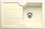 BLANCO IDESSA 45 S, Ceramic, vanilla, w/o drain remote control, Bowl right, 450 mm min. cabinet size