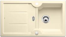 BLANCO IDESSA 5 S, Ceramic, jasmine, with drain remote control, reversible, 500 mm min. cabinet size