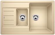 BLANCO LEGRA 6 S Compact, SILGRANIT, champagne, w/o drain remote control, w/o accessories, reversible, 600 mm min. cabinet size