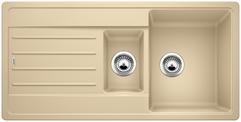 BLANCO LEGRA 6 S, SILGRANIT, champagne, w/o drain remote control, reversible, 600 mm min. cabinet size
